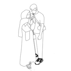 illustration of a person