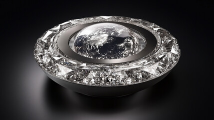 Crystal-Encrusted Ceiling Light Fixture, Modern Interior Design, Luxury Lighting, Sparkling and Elegant