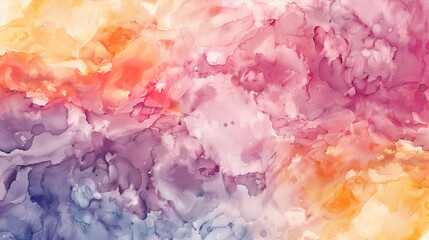 Fototapeta premium Watercolour seamless pattern wallpaper
