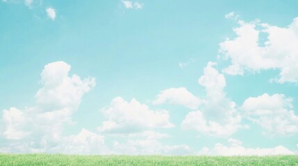 Vast Plains Under Bright Sky with Soft Light