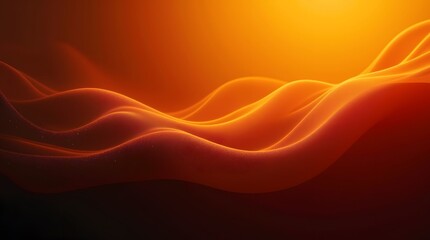 Obraz premium Black brown red burnt orange amber yellow gold white abstract background. Color gradient ombre blend blur flow fluid. Noise grain mesh. Bright light fire hot glitter neon glow. Line wave. Design