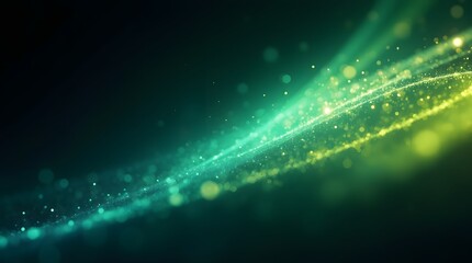 Black dark blue green emerald petrol teal lime yellow white abstract background. Color gradient ombre blend. Line stripe. Bright light flash glow glitter neon metallic. Noise grain mesh. Christmas