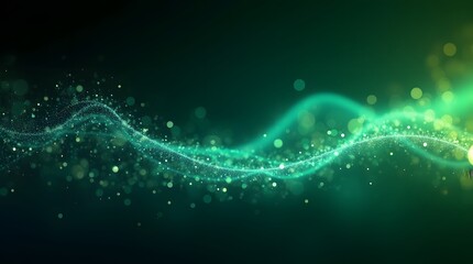 Obraz premium Black dark blue green emerald petrol teal lime yellow white abstract background. Color gradient ombre blend. Line stripe. Bright light flash glow glitter neon metallic. Noise grain mesh. Christmas