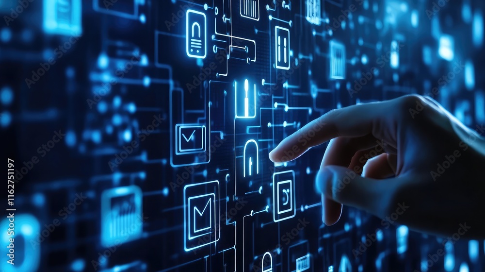 Poster Access manager securing sensitive data through proper permissions and user control