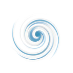 Soft curvy ultramarine rippled border frame banner logotype text space. Volute surface symbol icon sign logo pictogram emblem illustration bright deep cobalt color modern art graphic line design style