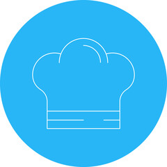 Chef icon single vector illustration