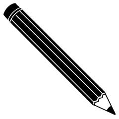 Dynamic pencil Line Art Vector Creativity