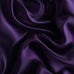 	
Exquisite purple material with smooth wavy texture	
