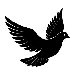 Dove Silhouette vector silhouette