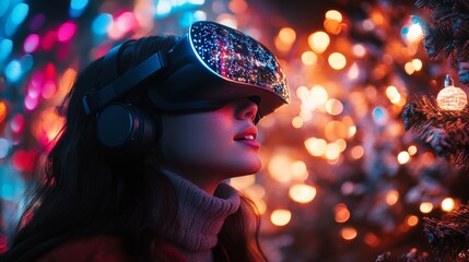 Futuristic VR Hologram Interaction for Modern Technology