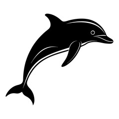 Dolphin Silhouette vector silhouette