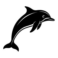 Dolphin Silhouette vector silhouette