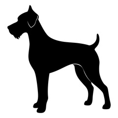 Dog Silhouette vector silhouette