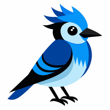 blue bird cartoon