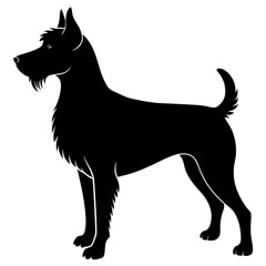 Dog Silhouette vector silhouette
