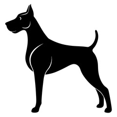 Dog Silhouette vector silhouette