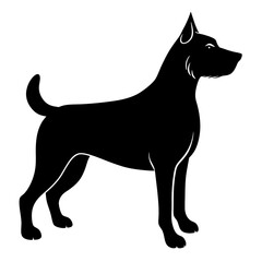 Dog Silhouette vector silhouette