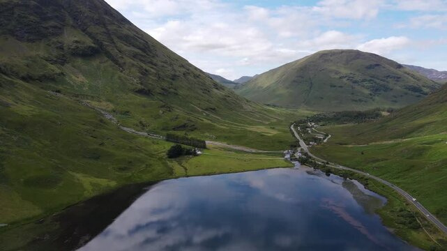 Loch Achtriochtan, Glen Coe, Hishland, Scotland, UK