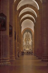 Fototapeta premium Interno chiesa Santa Maria del Carmine