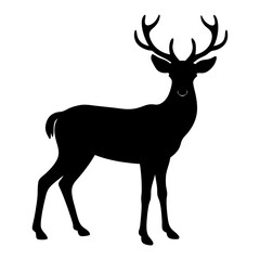 Deer Silhouette vector silhouette