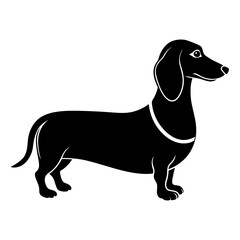 Dachshund Silhouette vector silhouette