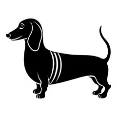 Dachshund Silhouette vector silhouette