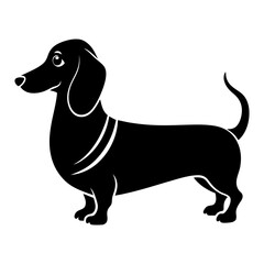 Dachshund Silhouette vector silhouette