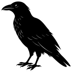 Crow Silhouette vector silhouette