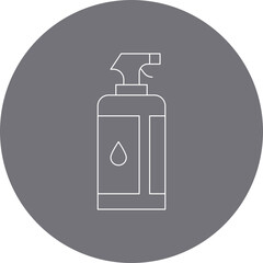 Cleaner icon single vector illustration