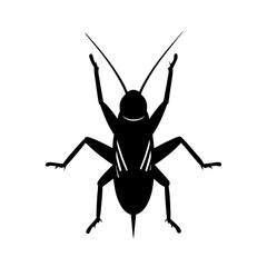 Cricket Silhouette vector silhouette