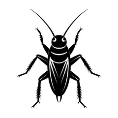 Cricket Silhouette vector silhouette