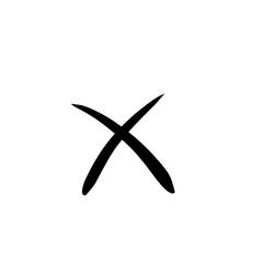 Cross symbol Cross sign icon. Vector icon for website, app or multimedia