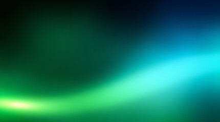 Fototapeta premium Abstract blurred gradient background flowing from green to blue