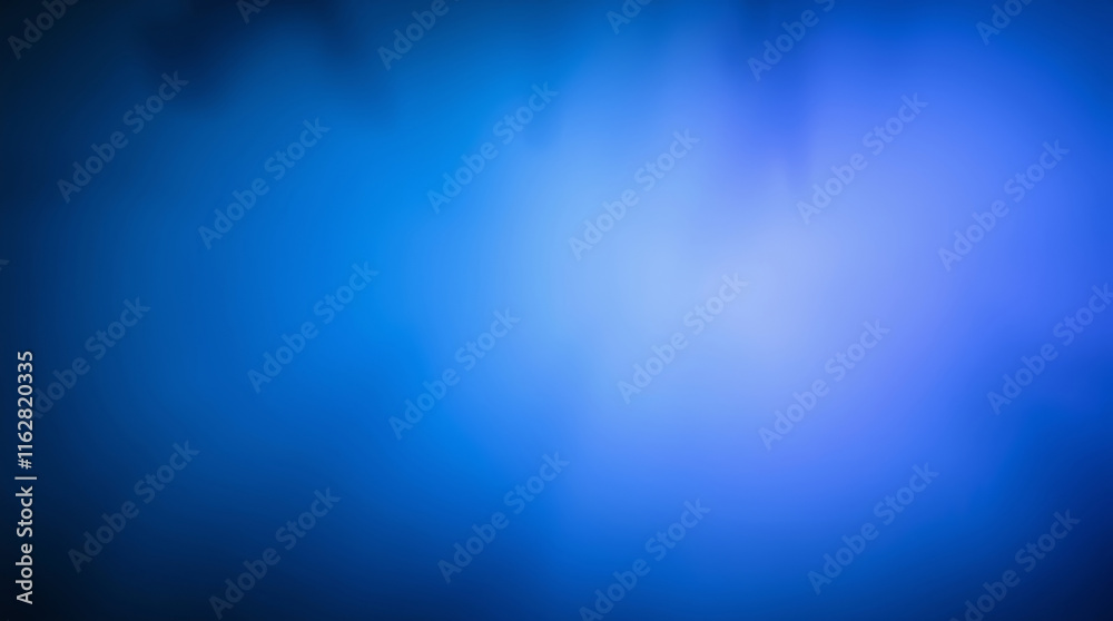 Wall mural abstract blurred blue background creating smooth gradient effect
