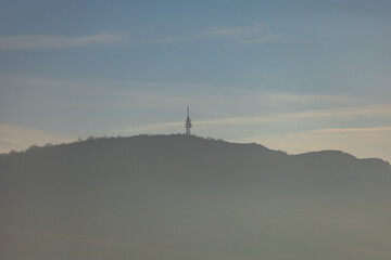 Fototapeta premium Devin transmitter on Palava territory