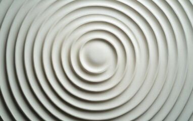 Obraz premium An elegant design featuring concentric circles, emphasizing symmetry and simplicity in a minimalistic style.