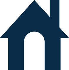 illustration of a white house