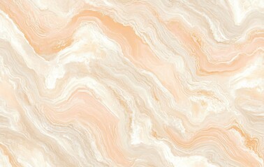 Abstract Beige Marble Texture: Swirling Elegant Stone Background