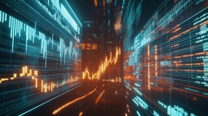 Data Visualization on a Financial Screen