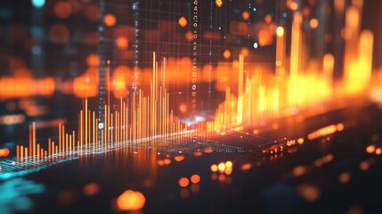 Digital Trading Platform with Financial Graphs