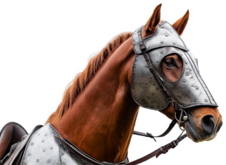 Medieval knight armor horseback, warrior rider battle, historical soldier equestrian concept, ancient military hero isolated