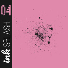 Grit vector texture. Grime design element.