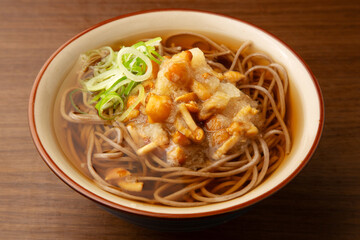 おろしなめこ蕎麦