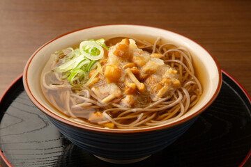 おろしなめこ蕎麦