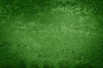 Green rough texture concrete stone, grunge rough wall wide background