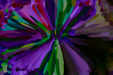 PURPLE GREEN BROWN DIGITAL ABSTRACT ART BACKGROUND 