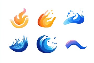 Naklejka premium Happy Holi Background for Festival of Colors celebration for poster design.