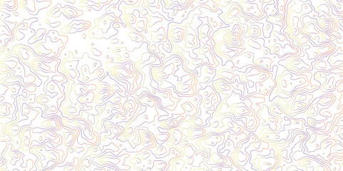 Vector tree rings seamless background, subtle pattern. topographic map background concept. Topographic map background. Geographic abstract patterns grid.