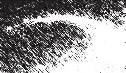Grunge black and white texture with distressed brush strokes and rough patterns, ideal for abstract art, edgy designs, and creative backgrounds. Bold and modern aesthetic