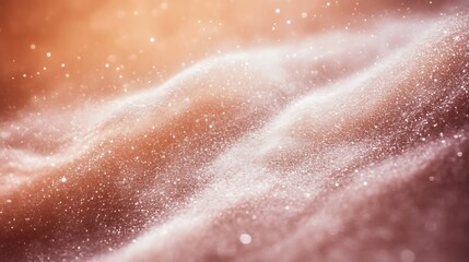 Fototapeta premium Glittering Rose Gold Abstract Texture Background